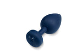 Gplug Large Ocean Blue 3.9 cm Anal Plug Blue Butt Plugs - Vibrating