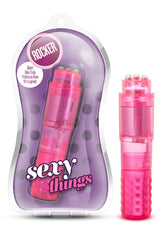 Sexy Things Rocker Pink 4 Inch Vibrating Massager Pink Vibrators
