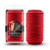Temptasia Bondage Rope 10 Meter Red Cotton Restraint Rope for Sensual Play