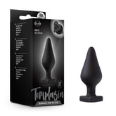 Temptasia Spank Me Butt Plug Black for Intense Pleasure and Sensation Black Butt Plugs