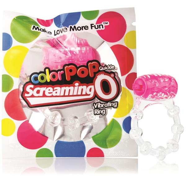 Screaming O ColorPop Quickie – Disposable Stretchable Vibrating Ring > Cock Ring > Vibrating