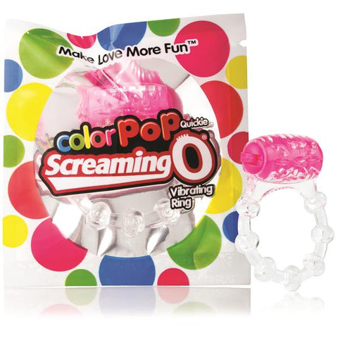 Screaming O ColorPop Quickie – Disposable Stretchable Vibrating Ring > Cock Ring > Vibrating
