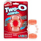 Two-O Vibrating Ring – Dual Motor Stretchy Silicone Couples Vibrator Ring > Cock Ring > Vibrating