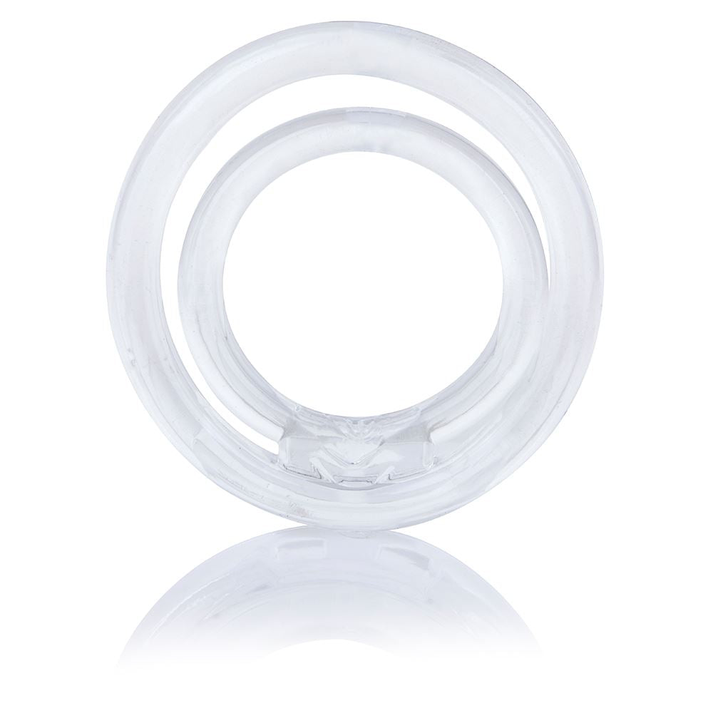 RingO RingO 2 Dual Cock Ring – Dual Loop Penis and Testicles Ring > Cock Ring > Single