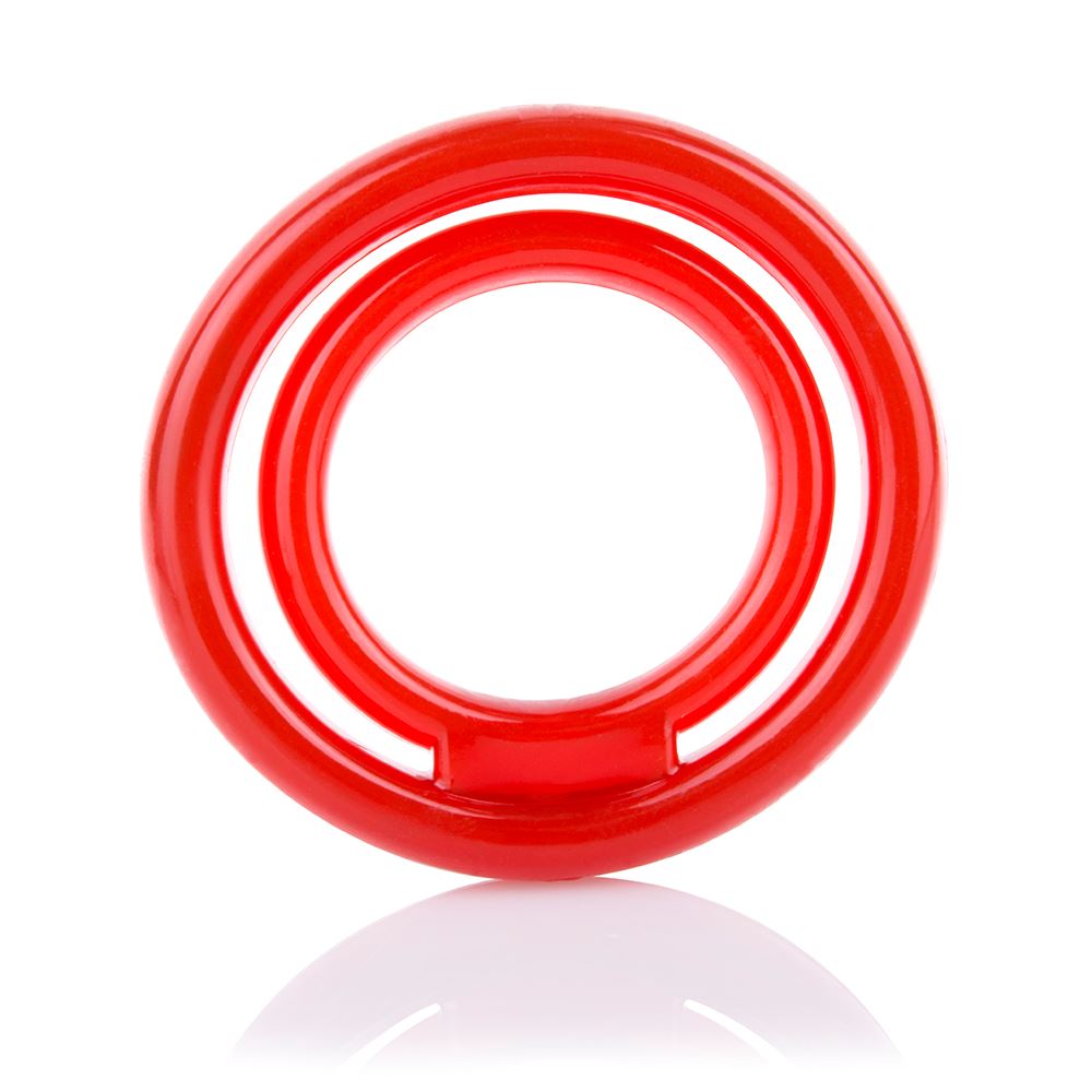 RingO RingO 2 Dual Cock Ring – Dual Loop Penis and Testicles Ring > Cock Ring > Single