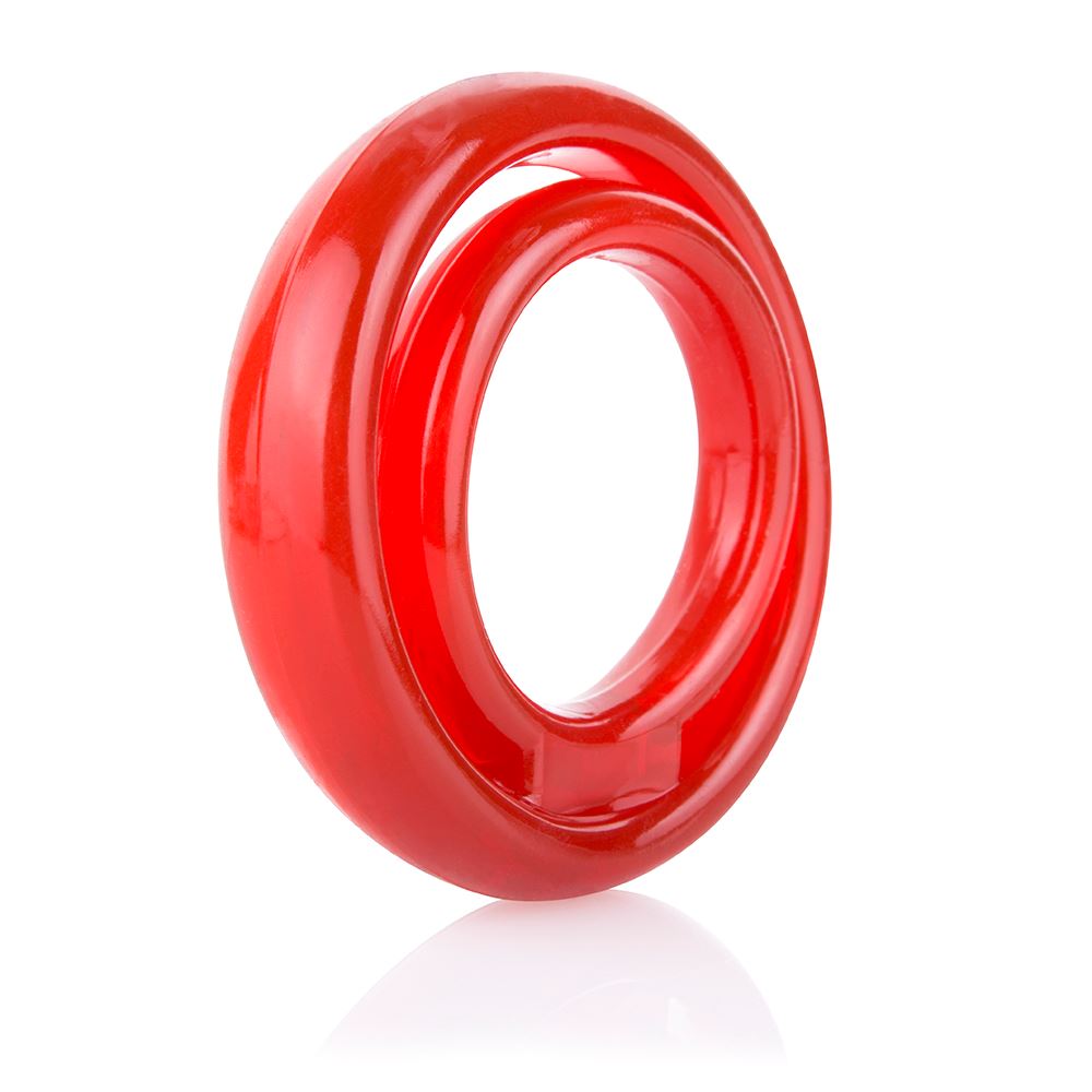RingO RingO 2 Dual Cock Ring – Dual Loop Penis and Testicles Ring > Cock Ring > Single