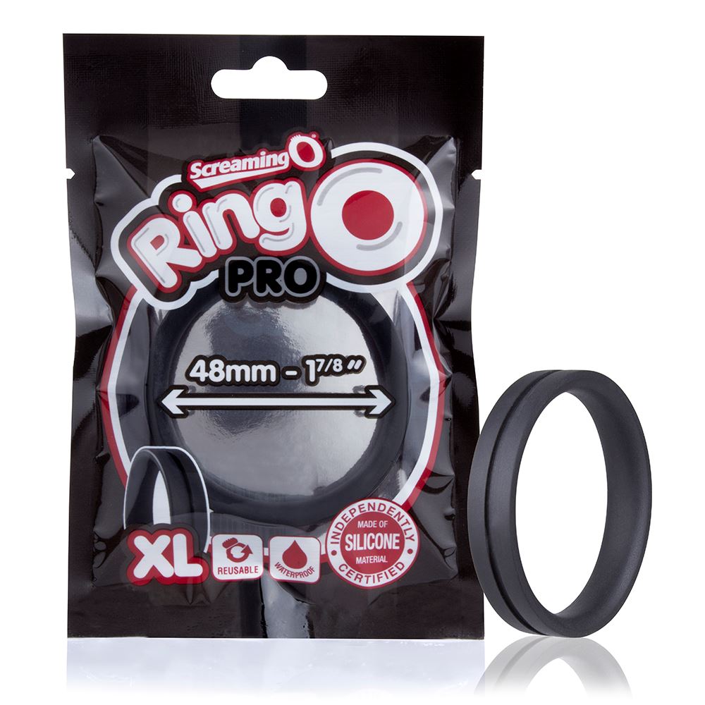 RingO Pro XL – Body-Safe Stretchy Silicone Penis Ring with Extra-Large Dimensions > Cock Ring > Single