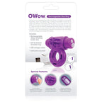 O Wow Ring Rechargeable Vibrating Cock Ring with 10 Vibration Functions SEBS Material > Cock Ring > Vibrating
