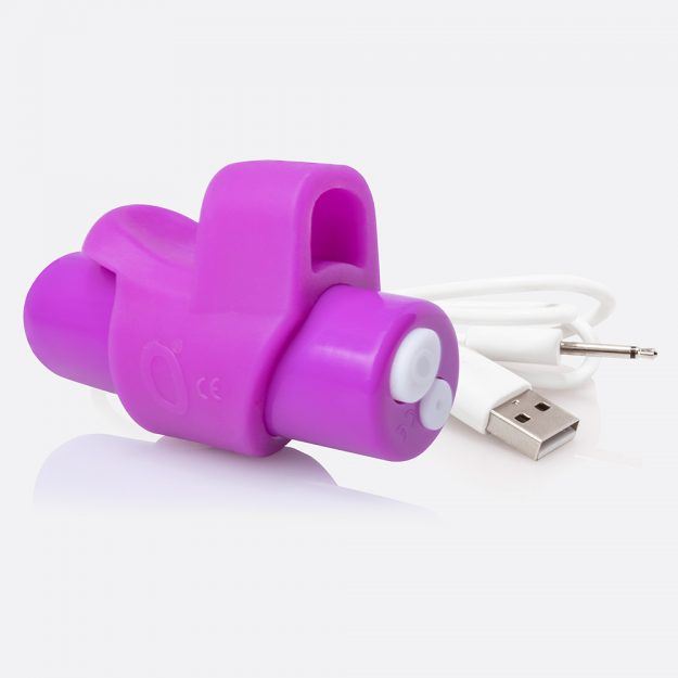 Charged Combo Kit 1 – Body-Safe Silicone Cock Ring and Fingertip Sleeve Kit > Sex Toys > Couples Toys