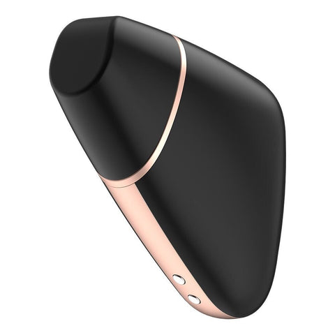 Satisfyer App Enabled Love Triangle Clitoral Massager Black Default Title > Sex Toys For Ladies > Clitoral Vibrators and Stimulators