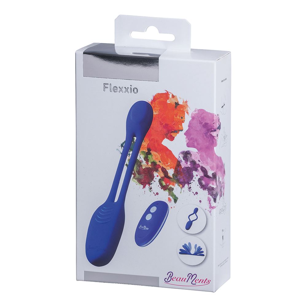 BeauMents Flexxio Powerful Silicone Vibrator with Remote Control and Dual Motors > Sex Toys > Couples Toys