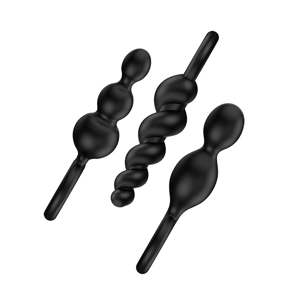 Satisfyer Booty Call Set of 3 Silicone Anal Plugs – Silicone Anal Plugs Set > Anal Range > Butt Plug Kits