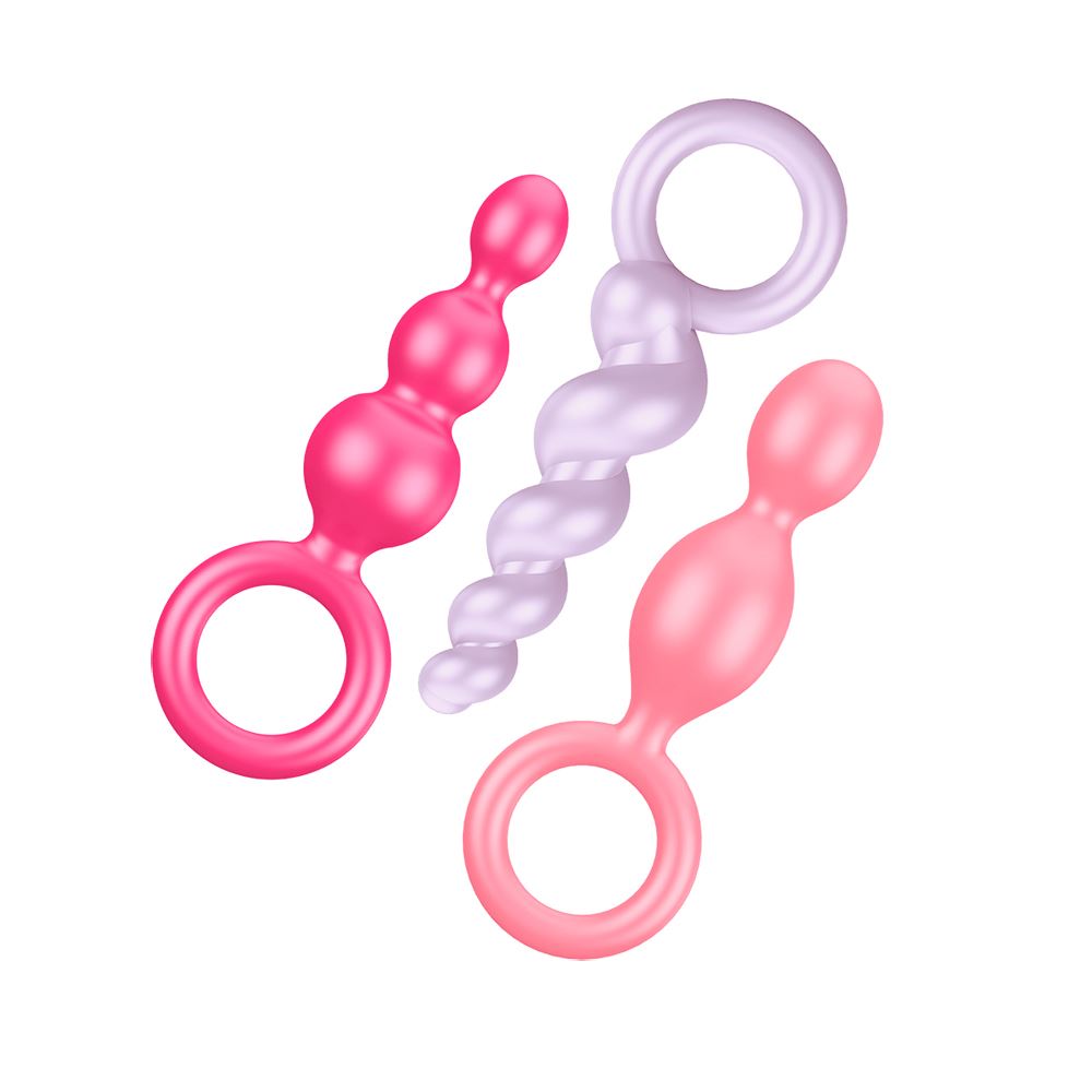 Satisfyer Booty Call Set of 3 Flexible 5.5 Inch Anal Plugs > Anal Range > Anal Beads