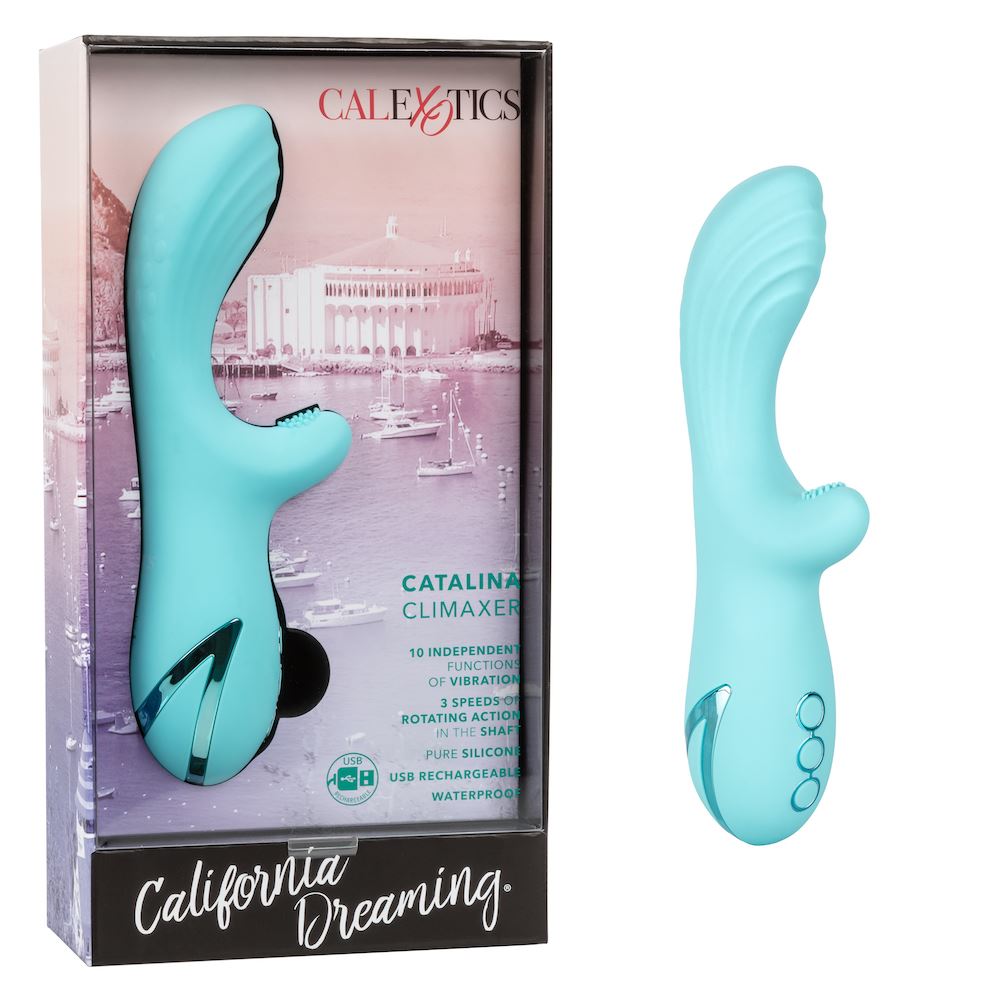Catalina Climaxer 7 Inch USB Rechargeable Silicone Vibrator > Vibrators > Ladies > Rabbit