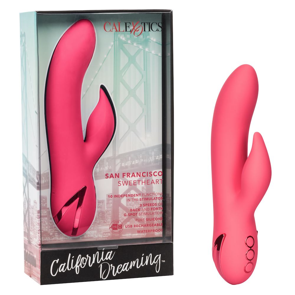 California Dreaming San Francisco Sweetheart Silicone Vibrator > Vibrators > Ladies > Rabbit