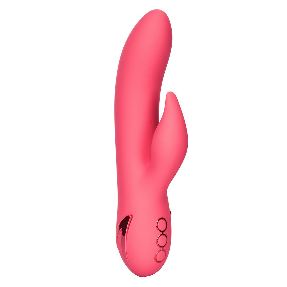 California Dreaming San Francisco Sweetheart 8.4 Inch Pink Silicone Vibrator > Vibrators > Ladies > Rabbit