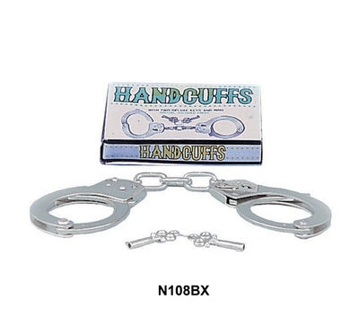 Original Metal Handcuffs With Keys For Intimate Play Default Title > Bondage Gear > Handcuffs