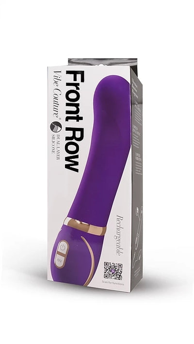 Vibe Couture Front Row Purple Vibrator Secondary image