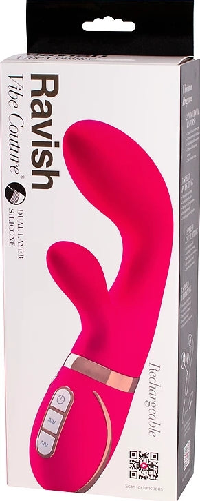 Vibe Couture Ravish Pink Vibrator Default Title VIBRATORS-RABBIT-MULTI
