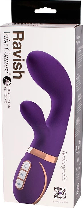 Vibe Couture Ravish Purple Vibrator Secondary image