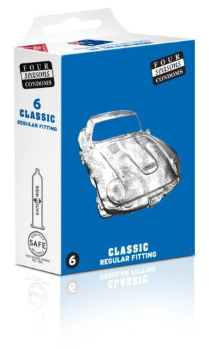 Four Seasons Regular Condoms 6 Pack – Protective Condoms > Essentials > Condoms