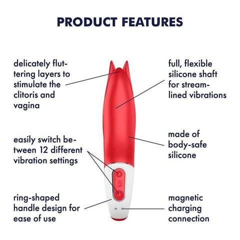 Satisfyer Power Flower Clitoral Vibrator > Sex Toys For Ladies > Clitoral Vibrators and Stimulators