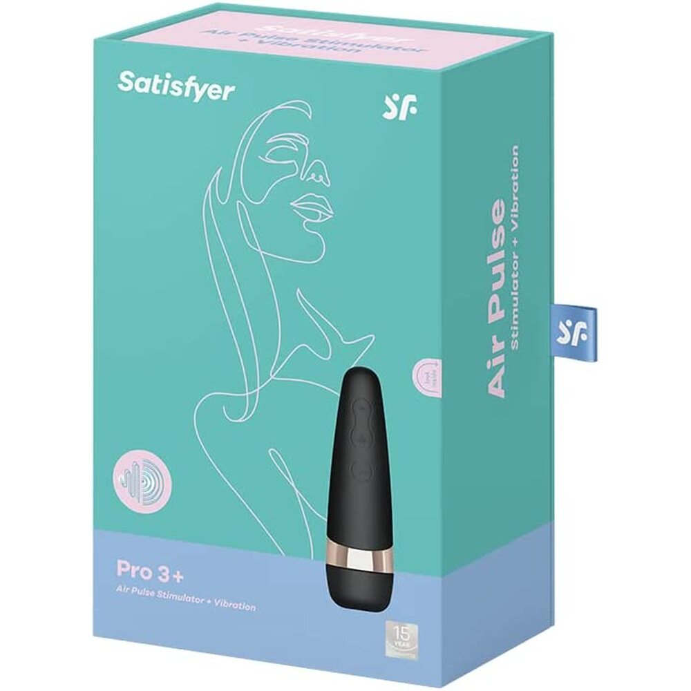 Satisfyer Pro 3 Plus – Silicone Attachment Vibration Clitoral Massager > Sex Toys For Ladies > Air Pulsation