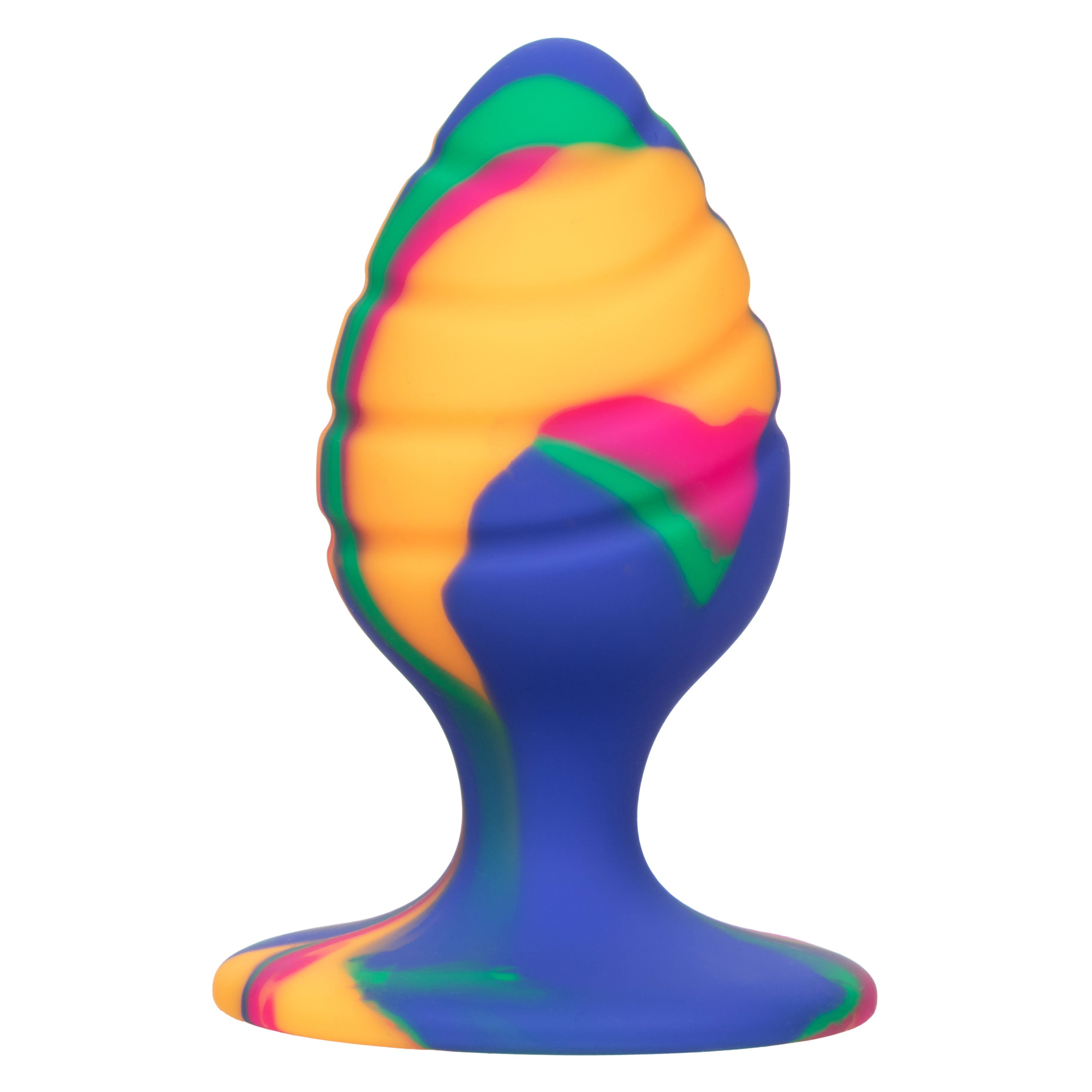 Cheeky Medium Swirl Tie Dye – Colorful Medium Butt Plug 3 Inch > Anal Range > Butt Plugs Main image