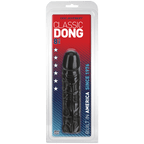 Doc Johnson Classic 8 Inch Dong – Lifelike Textured Silicone Dong Black > Dildos > Realistic Dildos