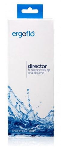 Ergoflo Director 8 Inch Silicone Flex-Tip Anal Douche Kit > Essentials > Douches