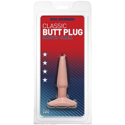Doc Johnson Classic Small – 4 Inch Smooth Butt Plug > Anal Range > Butt Plugs
