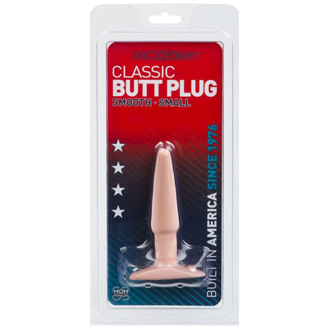 Classic Smooth Butt Plug Small Flesh Pink Butt Plugs