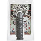 Bunker Buster 10.7 Inch Anal Dildo in Gun Metal Finish > Anal Range > Vibrating Butt Plugs