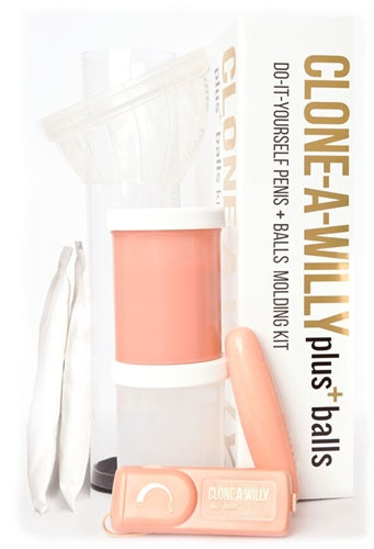 Clone-A-Willy Plus With Balls (Light Tone)