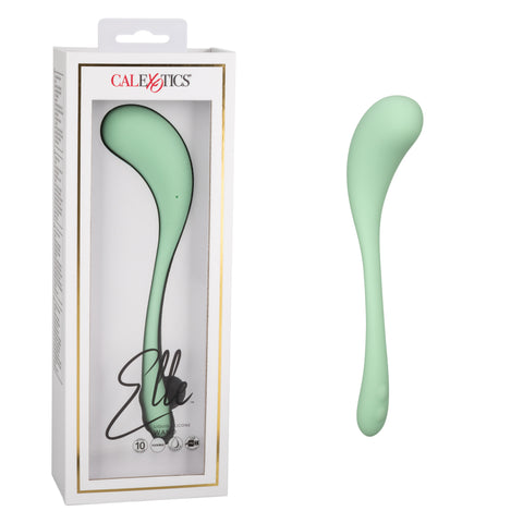 Elle Liquid Silicone Wand Vibrator in Mint Green with 10 Vibration Functions and Rechargeable > Vibrators > Standard Vibrators