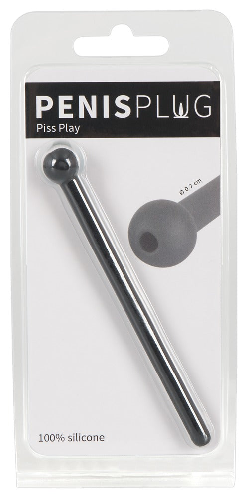 Penis Plug Hollow 11.8cm Flexible Urethral Dilator – Male Toy > Sex Toys For Men > Sounding Rods
