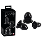 Anal Stretching Plug Kit – Set of 3 Skin-Friendly TPR Butt Plugs Default Title > Anal Range > Tunnel and Stretchers