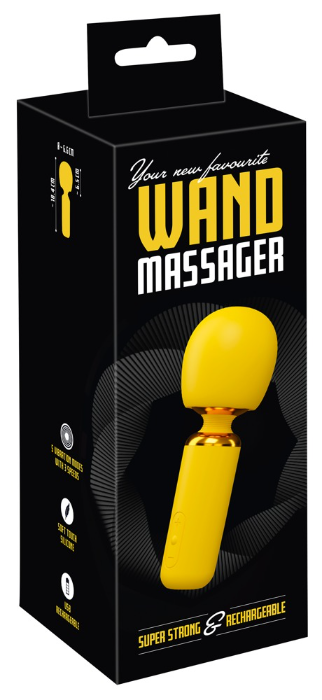 Wand Massager Compact Size with Powerful Vibrations Handheld Muscle Massager Secondary image