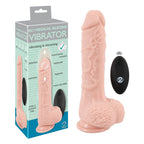 Medical Silicone RC Vibrator 8.25 Inch Flesh Tone Realistic Texture Adult Toy Default Title > Dildos > Thrusting Dildos