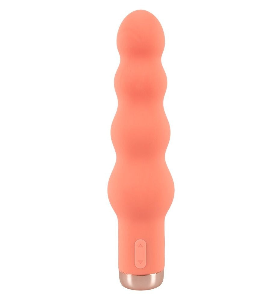 Peachy Mini Beads Vibrator 16.5 cm Silicone Pink Rechargeable > Anal Range > Anal Beads Main image