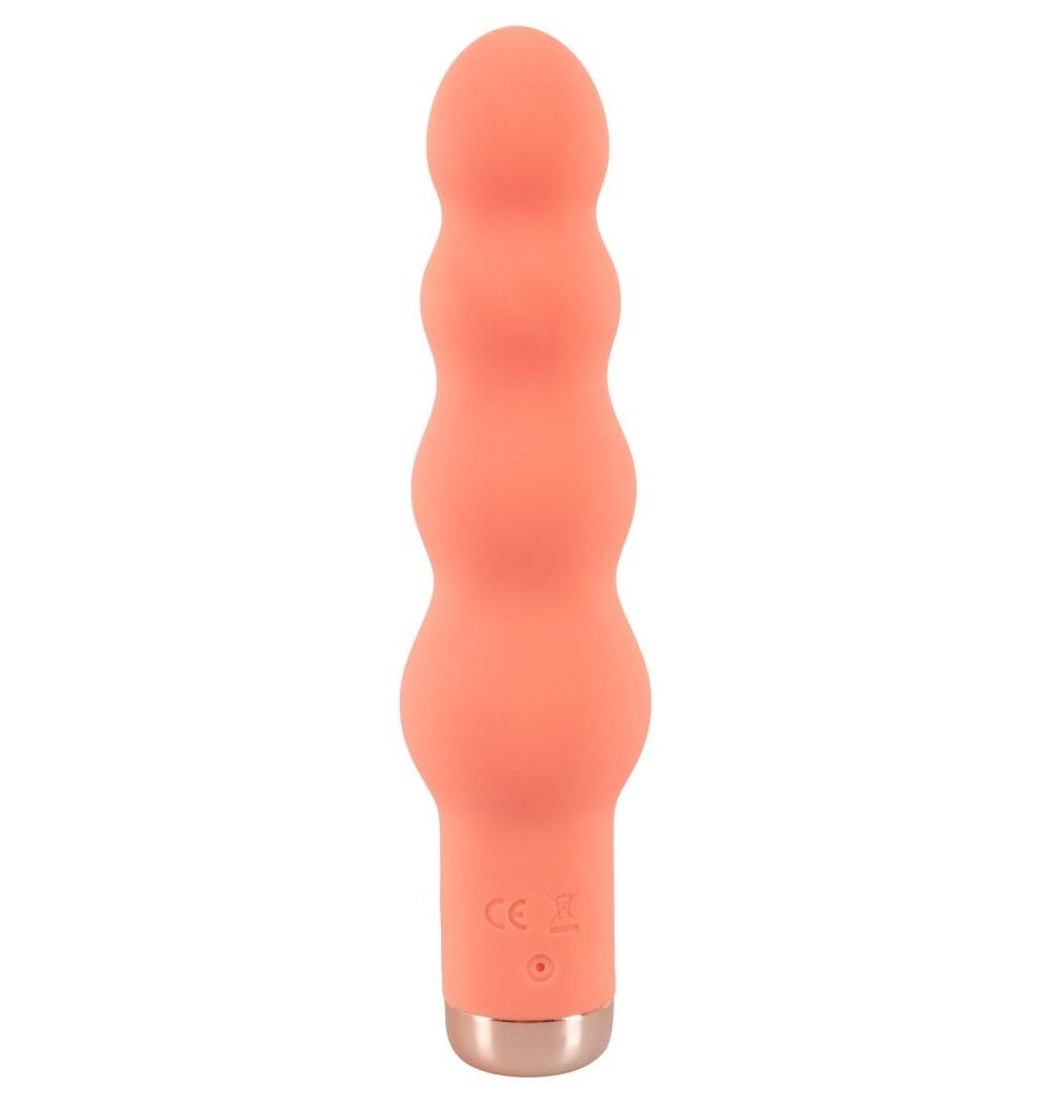 Peachy Mini Beads Vibrator 16.5 cm Silicone Pink Rechargeable > Anal Range > Anal Beads