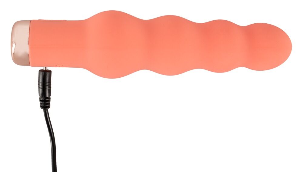 Peachy Mini Beads Vibrator 16.5 cm Silicone Pink Rechargeable > Anal Range > Anal Beads