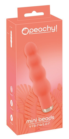 Peachy Mini Beads Vibrator 16.5 cm Silicone Pink Rechargeable Default Title > Anal Range > Anal Beads