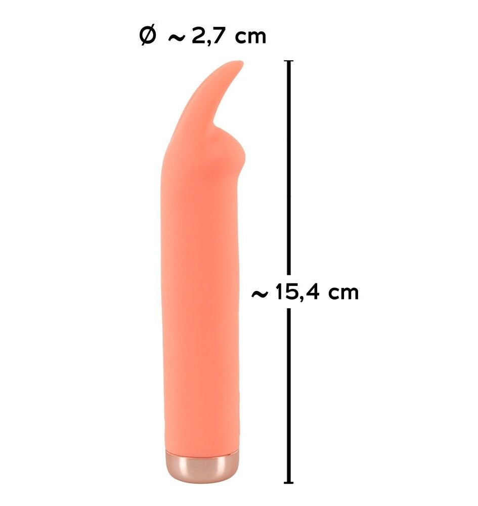 Peachy Mini Tickle Vibrator Small Size Compact Design Clitoral Vibrator > Vibrators > Standard Vibrators
