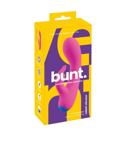 Bunt Rabbit Vibrator in Pink, 7 Inches for Enhanced Pleasure Default Title VIBRATORS-RABBIT