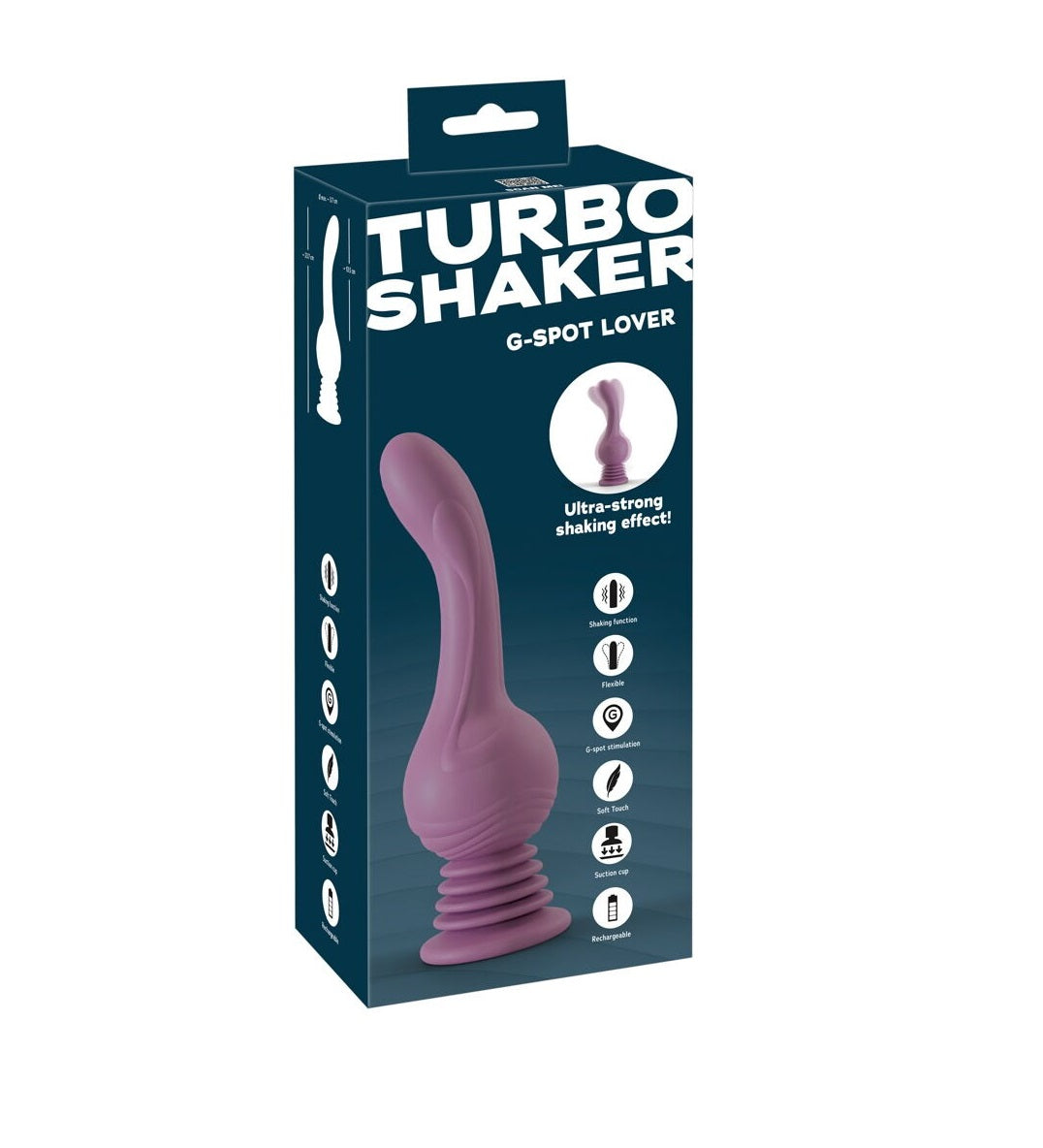 Turbo Shaker G-Spot Lover Vibrator with Multi-Color Options Secondary image