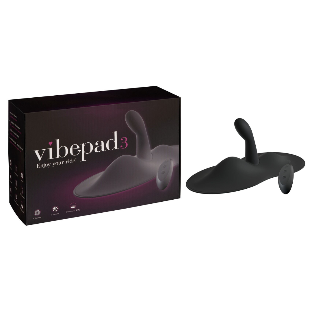 VibePad 3 Clitoral Vibrating Pad And G Spot Stimulator Black > Vibrators > Vibrating Pads