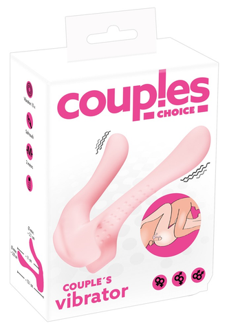 Couples Choice Rechargeable Couples Vibrator Default Title Couples Toys