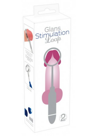 Glans Stimulation Loop Ring Vibrator with 7 Vibration Modes Default Title Cock Rings Vibrating