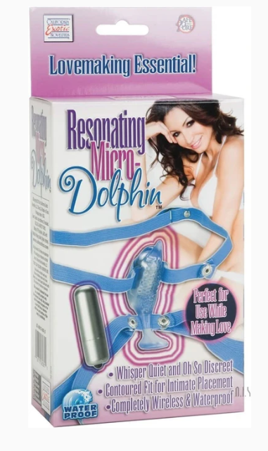 Resonating Micro-Dolphin – Slim Vibrator Default Title > Vibrators > Ladies > Clitoral Vibrators and Stimulators